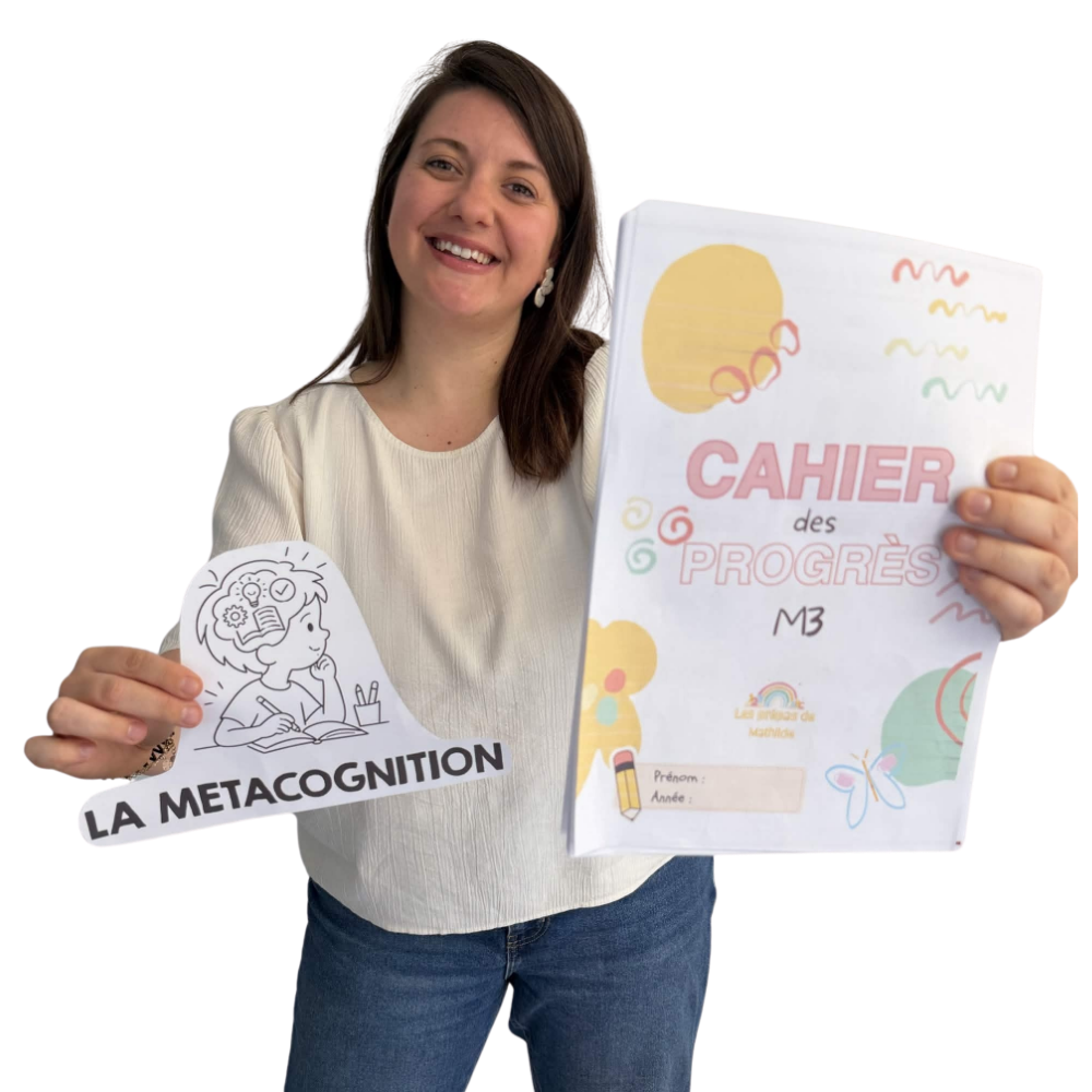 Mathilde, enseignante maternelle et créatrice des Prépas de Mathilde